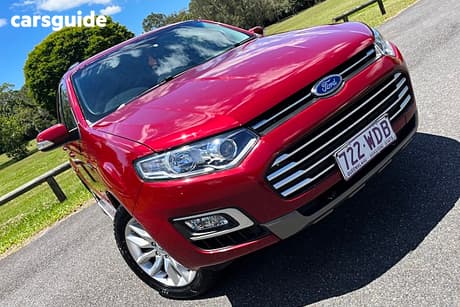 Red 2015 Ford Territory Wagon Ts (Rwd)