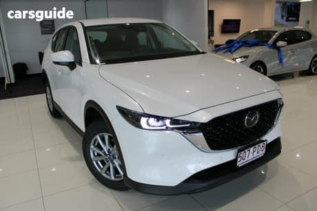White 2025 Mazda CX-5 Wagon G25 Maxx Sport (Fwd)