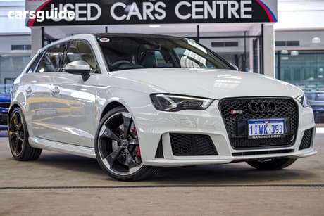 White 2016 Audi RS3 Hatchback Sportback Quattro