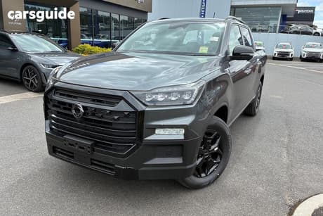 Grey 2025 Ssangyong Musso Crew Cab Pickup Ultimate