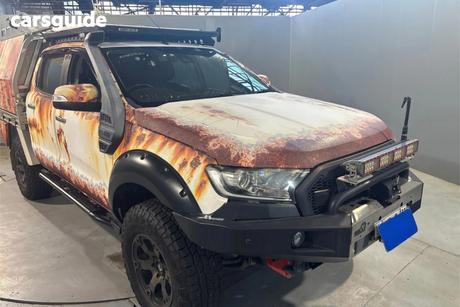 White 2017 Ford Ranger Dual Cab Utility Xlt 3.2 (4X4)