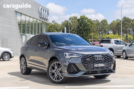 Grey 2022 Audi Q3 Sportback 40 Tfsi Quattro S Line