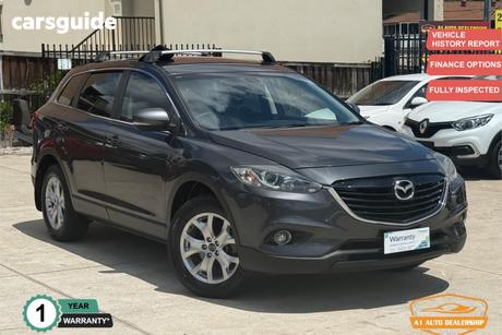 Grey 2015 Mazda CX-9 Wagon Classic (Fwd)