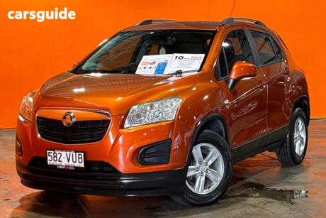 Orange 2015 Holden Trax Wagon Ls