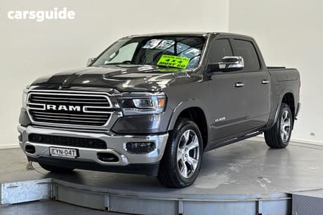 Grey 2020 RAM 1500 Crew Cab Utility Laramie (Hybrid)