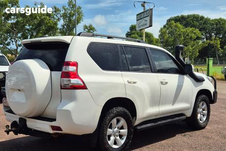White 2015 Toyota Landcruiser Prado Wagon Gxl (4X4)