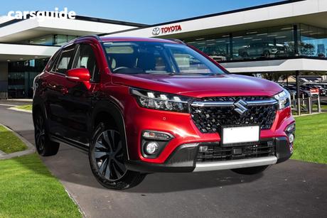 Red 2023 Suzuki S-Cross Wagon Plus 2Wd