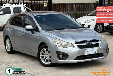 Silver 2014 Subaru Impreza Hatchback 2.0I-L (Awd)