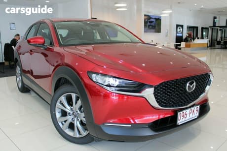 Red 2025 Mazda CX-30 Wagon G20 Evolve (Fwd)
