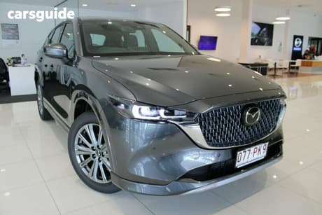 Grey 2025 Mazda CX-5 Wagon G35 Akera Turbo (Awd)