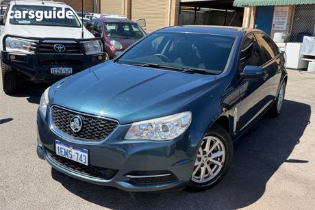 Blue 2014 Holden Commodore Sedan Evoke