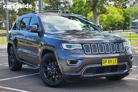 Grey 2018 Jeep Grand Cherokee Wagon Overland (4X4)