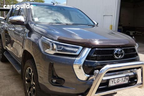 Grey 2020 Toyota Hilux Double Cab Pick Up Sr5 (4X4)
