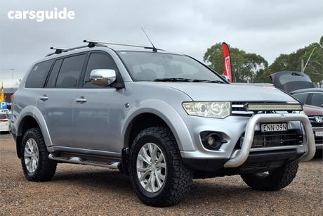 Silver 2015 Mitsubishi Challenger Wagon Ls (5 Seat) (4X4)