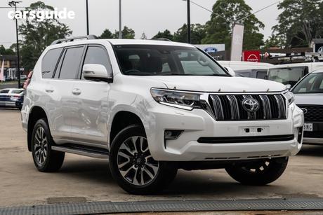 White 2022 Toyota Landcruiser Prado Wagon Vx