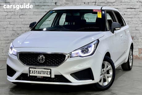 White 2022 MG MG3 Hatchback Core