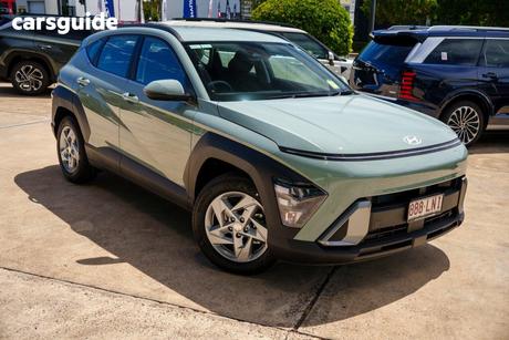 Green 2025 Hyundai Kona Wagon Hybrid Premium