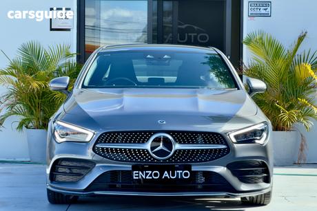 Grey 2023 Mercedes-Benz CLA200 Coupe