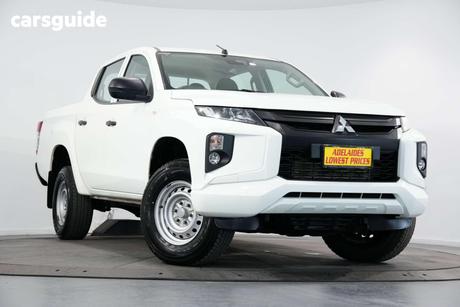 White 2021 Mitsubishi Triton Double Cab Pick Up Glx (4X2)