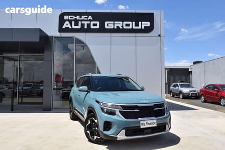 Blue 2023 Kia Seltos Wagon Sport+ (Awd)