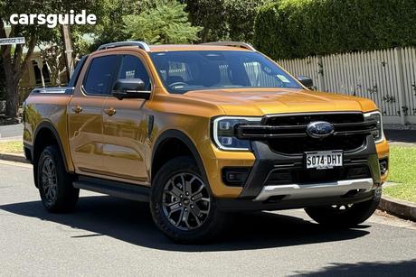 Yellow 2025 Ford Ranger Double Cab Pick Up Wildtrak 3.0 (4X4)