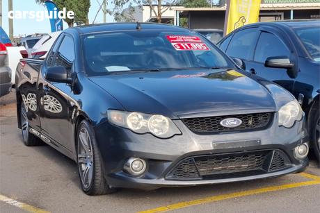 Grey 2009 Ford Falcon Ute Ute Tray XR6 R