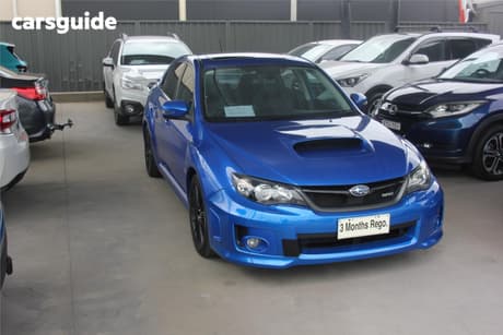 Blue 2011 Subaru Impreza Sedan Wrx (Awd)