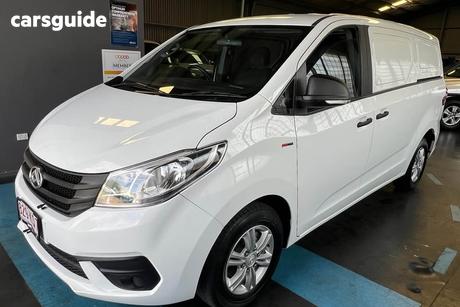 White 2022 LDV G10 Van Barn Door