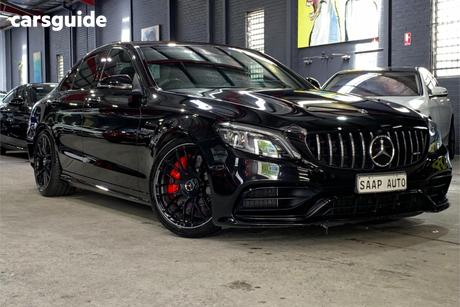 Black 2020 Mercedes-Benz C63 Sedan S
