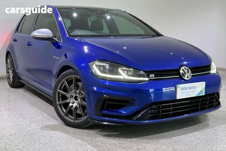 Blue 2020 Volkswagen Golf Hatchback R