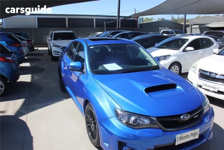 Blue 2011 Subaru Impreza Sedan Wrx (Awd)