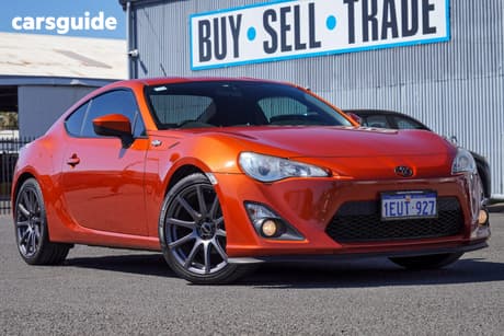 Orange 2013 Toyota 86 Coupe ZN6 GT COUPE 2DR MAN 6SP, 2.0I