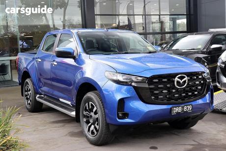 Blue 2025 Mazda BT-50 Dual Cab Pick-up Gt (4X4)