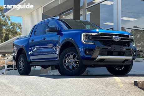 Blue 2025 Ford Ranger Double Cab Pick Up Wildtrak X 2.0 (4X4)