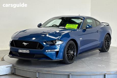 Blue 2023 Ford Mustang Fastback Gt 5.0 V8