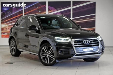 Black 2018 Audi Q5 Wagon 45 Tfsi Quattro Design