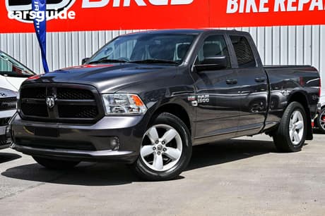 Grey 2021 RAM 1500 Crew Cab Utility Express