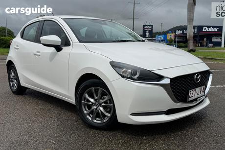 White 2022 Mazda 2 Hatchback G15 Pure