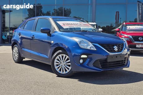 Blue 2021 Suzuki Baleno Hatchback Gl