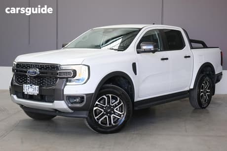White 2025 Ford Ranger Double Cab Pick Up Sport 2.0 (4X4)