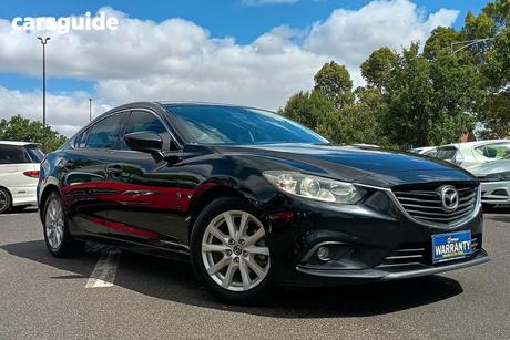 Black 2013 Mazda 6 Sedan Sport