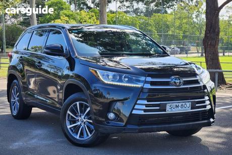 Black 2019 Toyota Kluger Wagon Gxl Black Edition (2Wd)