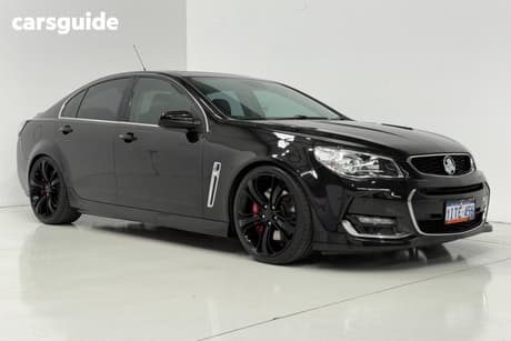 Black 2016 Holden Commodore Sedan Ss-V Redline