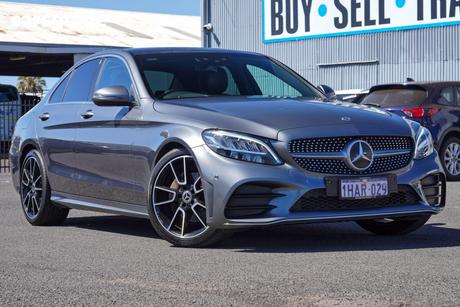 Grey 2019 Mercedes-Benz C200 Cabriolet
