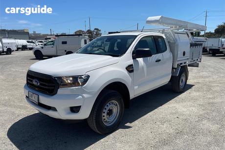 White 2021 Ford Ranger Super Cab Chassis Xl 2.2 Hi-Rider (4X2)