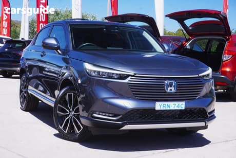 Grey 2024 Honda HR-V Wagon E:Hev L