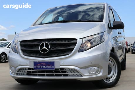 Silver 2019 Mercedes-Benz Vito Crew Cab Van 119 Cdi Lwb