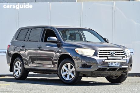 Grey 2008 Toyota Kluger Wagon Kx-R (Fwd) 5 Seat