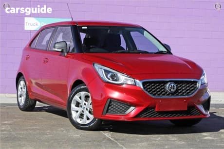 Red 2021 MG MG3 Hatchback Core
