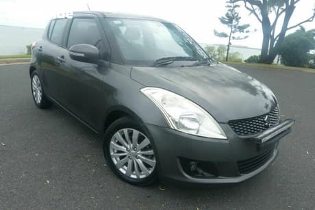 Grey 2013 Suzuki Swift Hatchback Glx
